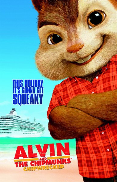 Alvin and the Chipmunks: Chipwrecked poster