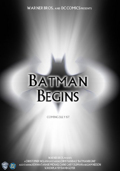 Batman Begins poster