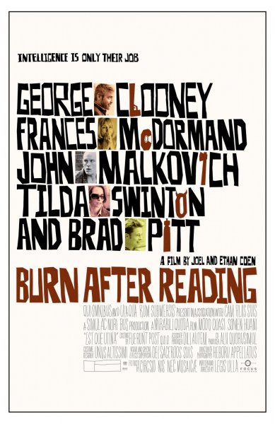 Burn After Reading poster