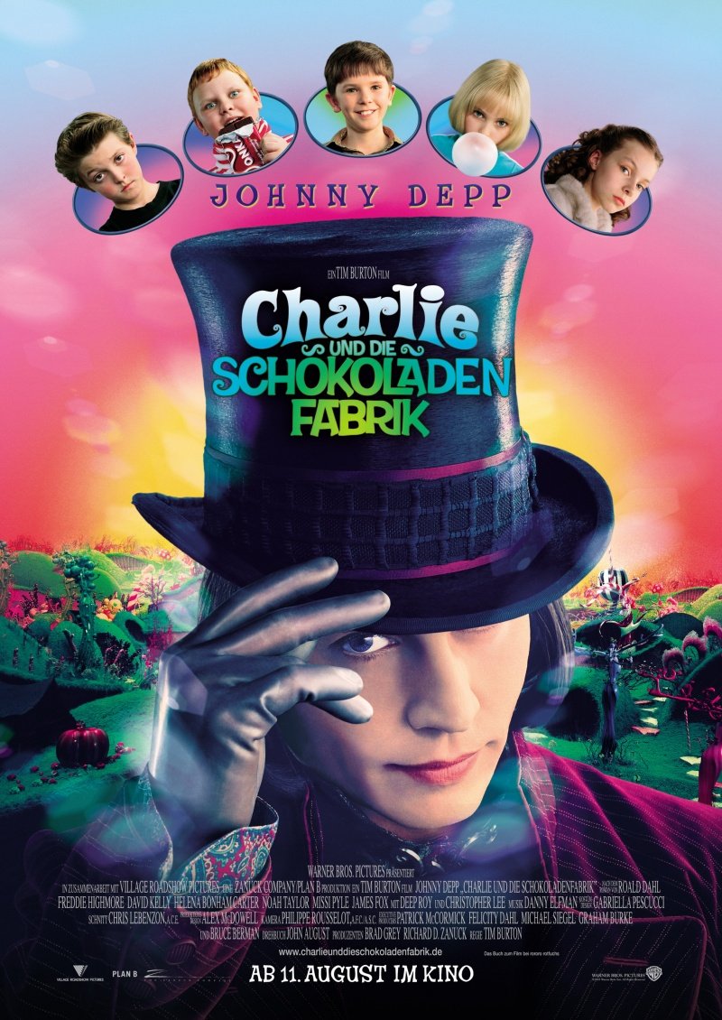 Charlie and the Chocolate Factory movies in Germany