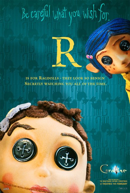 Coraline 2009 Poster