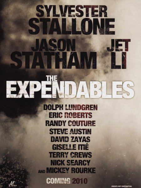 Expendables, The poster