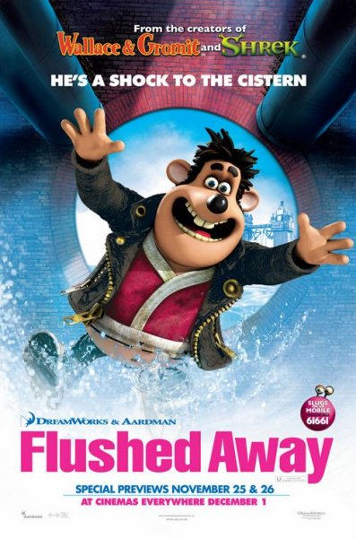 Flushed Away poster