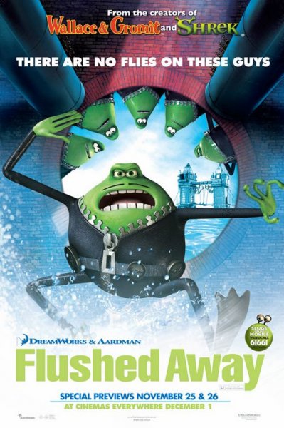 Flushed Away poster