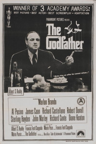 Godfather, The poster