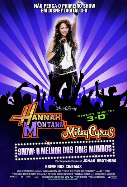 Hannah Montana/Miley Cyrus: Best of Both Worlds Concert Tour poster