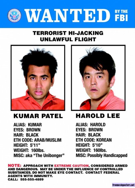 Harold & Kumar Escape from Guantanamo Bay poster