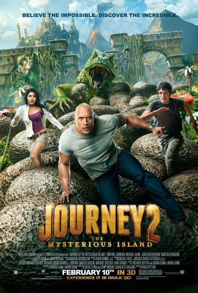 Journey 2: The Mysterious Island poster