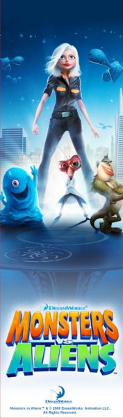 Monsters Vs. Aliens poster