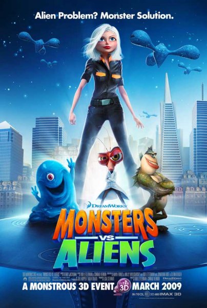 Monsters Vs. Aliens poster