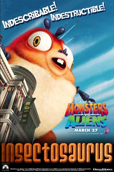 Monsters Vs. Aliens poster