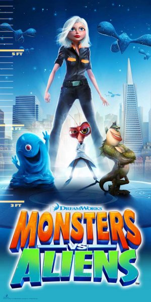 Monsters Vs. Aliens poster