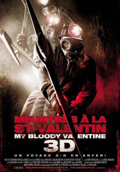 My Bloody Valentine 3-D poster