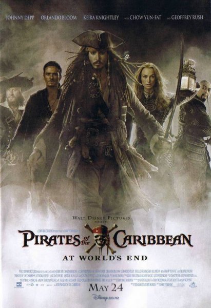 Pirates of the Caribbean: At World's End poster