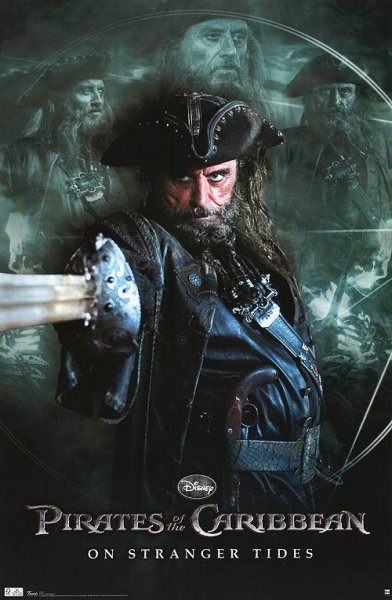 Pirates of the Caribbean: On Stranger Tides poster