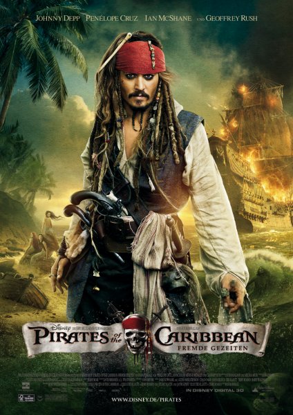 Pirates of the Caribbean: On Stranger Tides poster