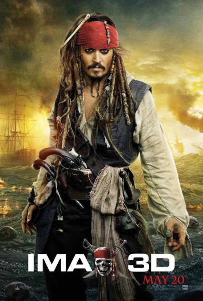 Pirates of the Caribbean: On Stranger Tides poster