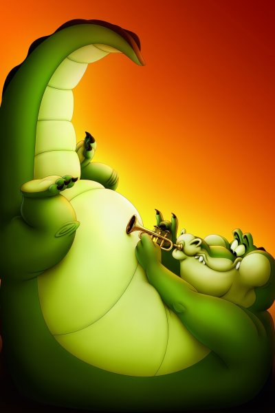 Princess and the Frog, The poster