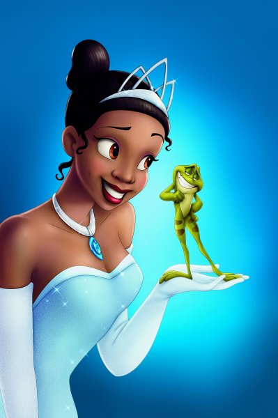 Princess and the Frog, The poster