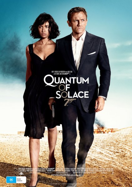 Quantum of Solace poster Quantum of Solace poster