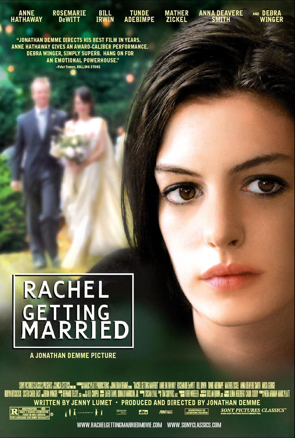 rachel getting married sex