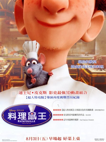 Ratatouille poster