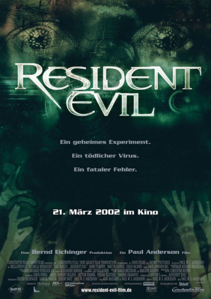 Resident Evi poster