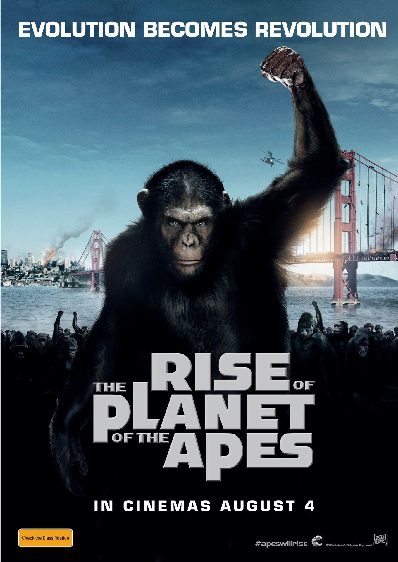 rise of the planet of the apes free movie