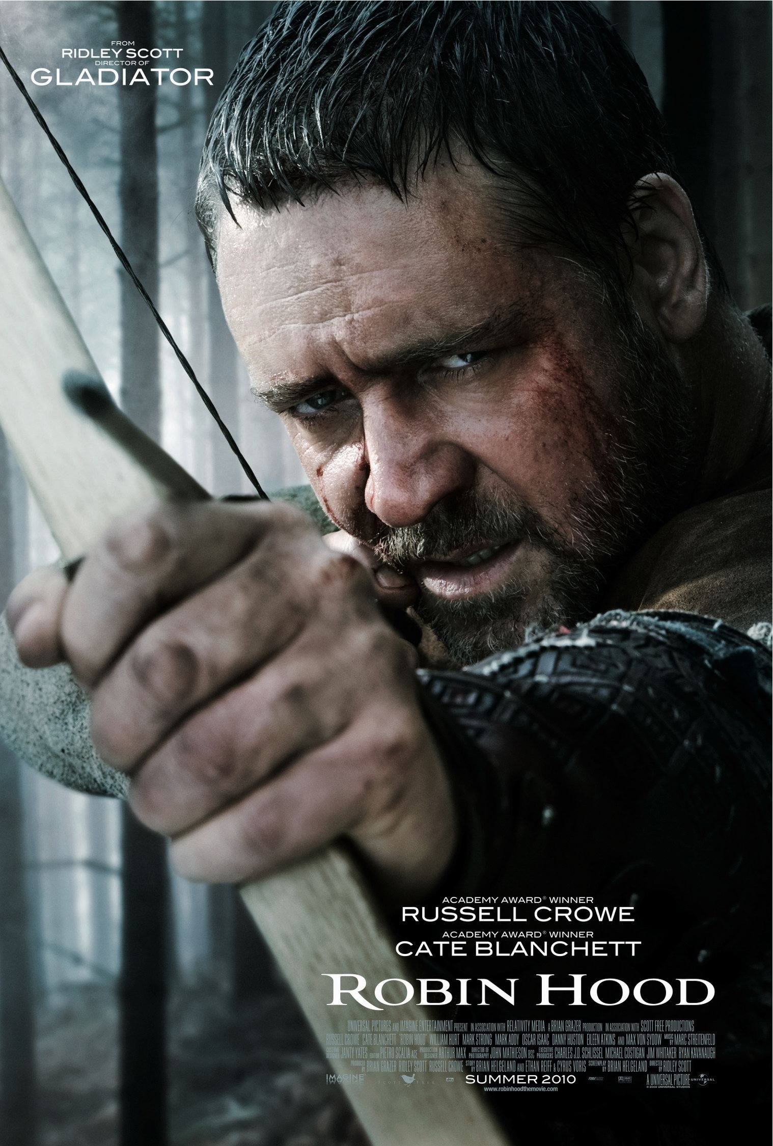 Russell Crowe as Robin Hood