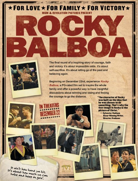 Rocky Balboa poster