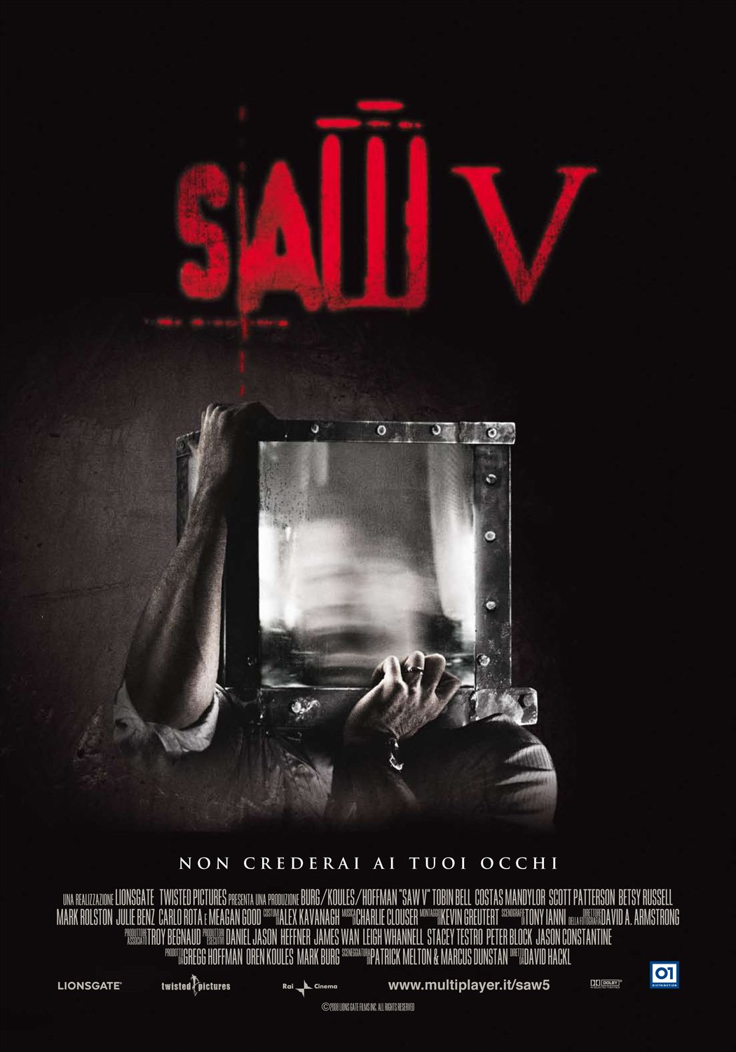 Saw V (2008) poster - FreeMoviePosters.net