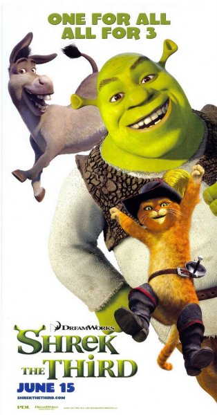 Shrek the Third poster