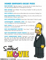 Simpsons Movie, The poster