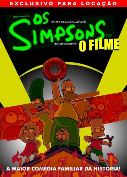 Simpsons Movie, The poster