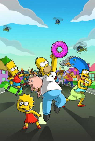 Simpsons Movie, The poster