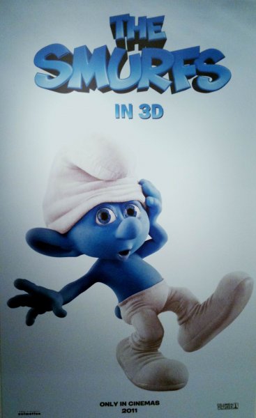 Smurfs, The poster