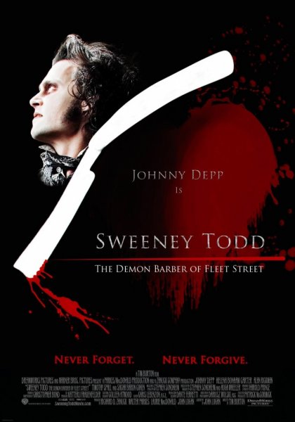 Sweeney Todd: The Demon Barber of Fleet Street poster