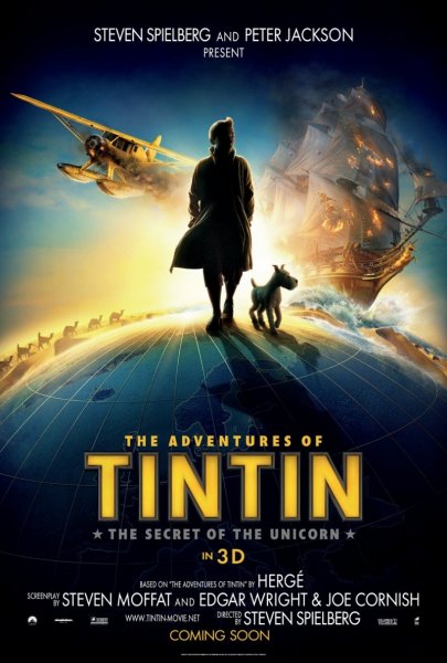 Adventures of Tintin, The poster