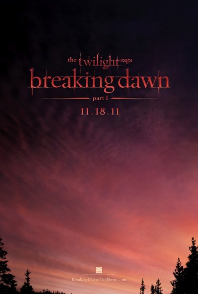 Twilight Saga: Breaking Dawn - Part 1, The poster